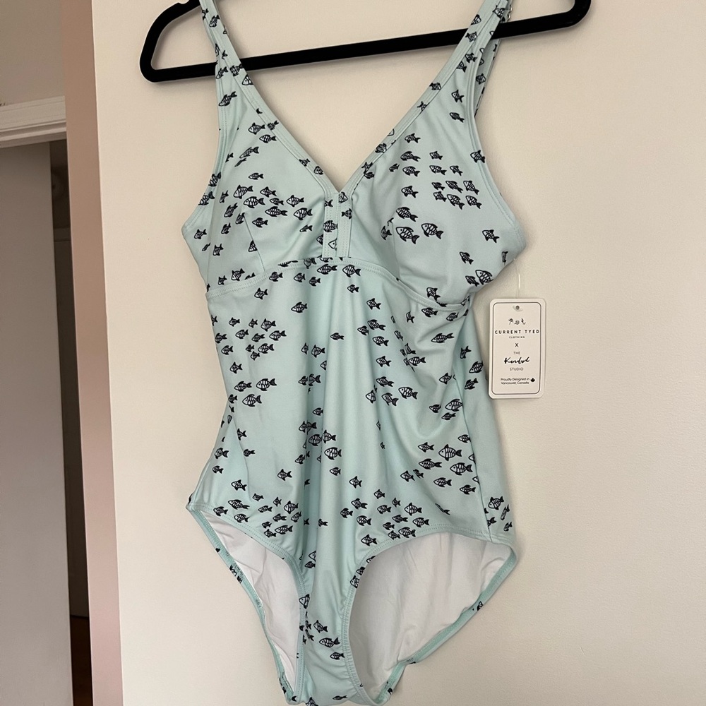 Little & Lively X Current Tyed Fish bathing suit